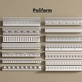 Poliform Decorative Lines Collection With Various Intricate Designs And Styles For Interior Decoration