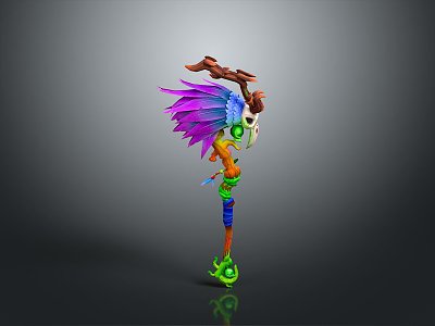 Scepter Ancient Scepter Cane Ancient Scepter Magic Scepter Metal Scepter Classical Scepter Magic Scepter 3d model