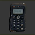 Gionee Old Fashioned Feature Mobile Phone With Worn Rusty Exterior And Numeric Keypad
