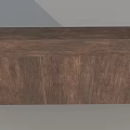 Classic Wooden Wine Cabinet With Multiple Open Shelves And Cabinet Doors