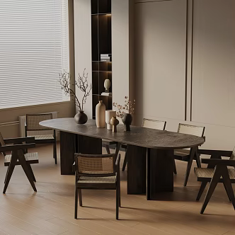 Modern table combination 3d model