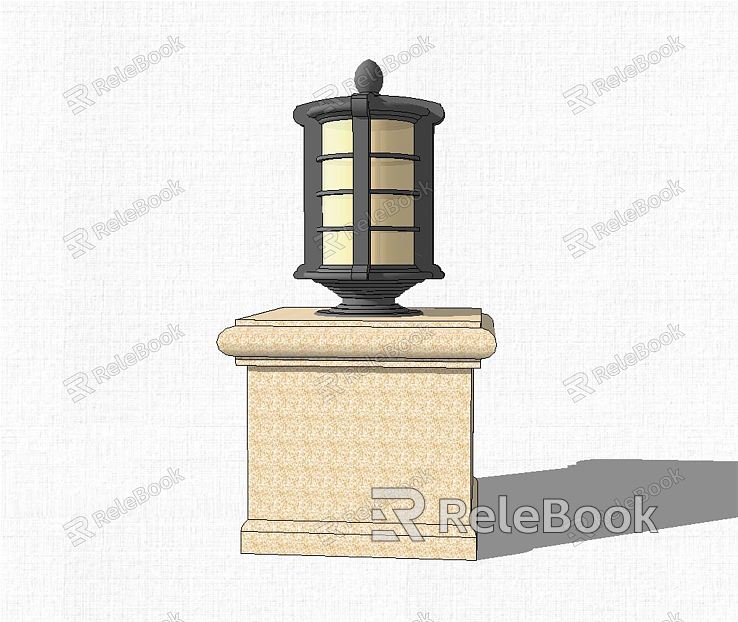 Jianou lawn lamp garden lamp outdoor lamp model