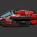 Modern Fighter Science Fiction Fighter Science Fiction Fighter Space Fighter 3d model