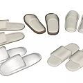 Comfortable Indoor Slippers In Various Styles White Brown Gray Cotton Plush Materials For Home Use