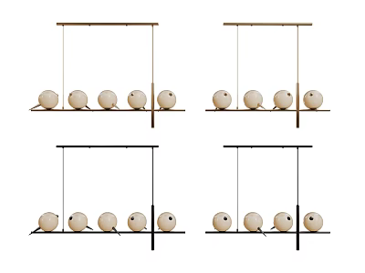 Modern Chandelier Art Chandelier Spherical Chandelier 3d model