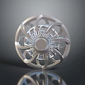 Durable Precision Engineered Metal Circular Spoke Gear Hardware Tool Accessory