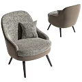 Modern Minotti Single Sofa 3d model