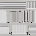 Different Types of Radiators With Modern Designs and Wall Mounted Installation