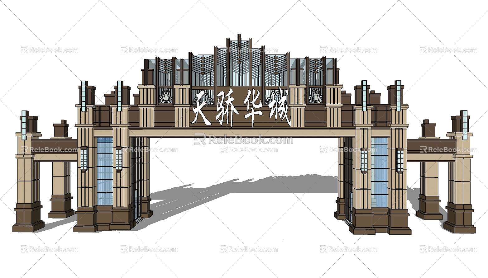 Gate 3d model