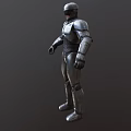 RoboCop Sci-Fi Warrior Future Warrior Mech Warrior Robot Future WarCop Doom Low Face Number Low Model Simple Model Movie and TV Level Realism 3d model