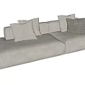 Modern Poliform Multiplayer Sofa 3d model