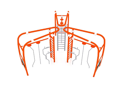 Children's Physical Climbing Outdoor Climbing Rack Climbing Rack Large Climbing Physical Training Large Physical Training 3d model