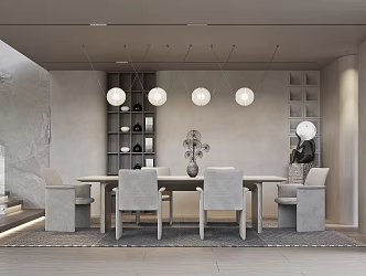The Silent Restaurant 3d model