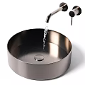Stylish Sinks With Diverse Materials Stone Glass Metal And Faucet Water Flow