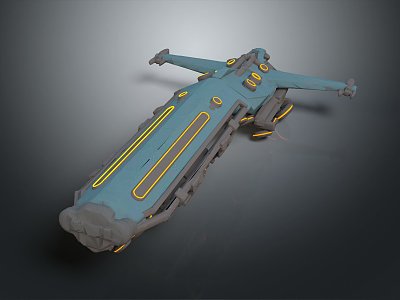 Spaceship Spacecraft 3d model