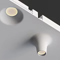 Modern Downlights and Spotlights in Home Ceiling for Bright Interior Illumination