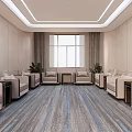 Modern Reception Room Reception Room 3d model