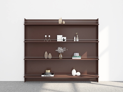 Bookshelf Ornaments Bookshelf Decorative Storage Rack Decorative Rack Bookshelf Shelf model