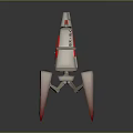 rocket engine jet engine aircraft engine 3d model