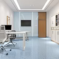 Modern consulting room 3d model