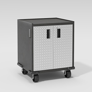 Safe with removable metal cabinet 3d model