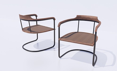 Modern Dining Chair Leisure Chair Single Chair Dining Chair 3d model