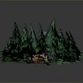 Game Environment Game Scene Fairy Tale Scene Fairy Tale Magic Scene Magic Item Fantasy Scene 3d model