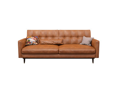 Modern double sofa model