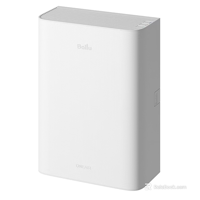 White Bollu Mushu Home Appliance With Modern Portable Design 3d model 