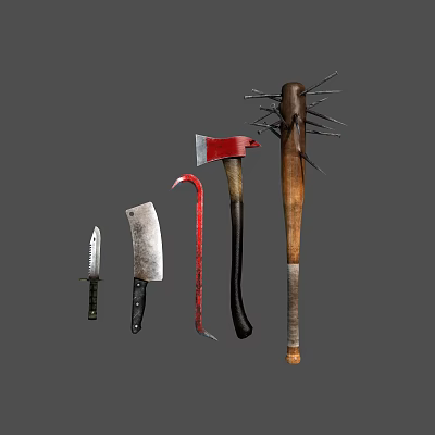 Modern Weapons Melee Weapons 3d model