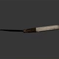 Ornamental Vintage Garden Trowel Decorative Piece With Rusted Metal Blade And Wooden Handle