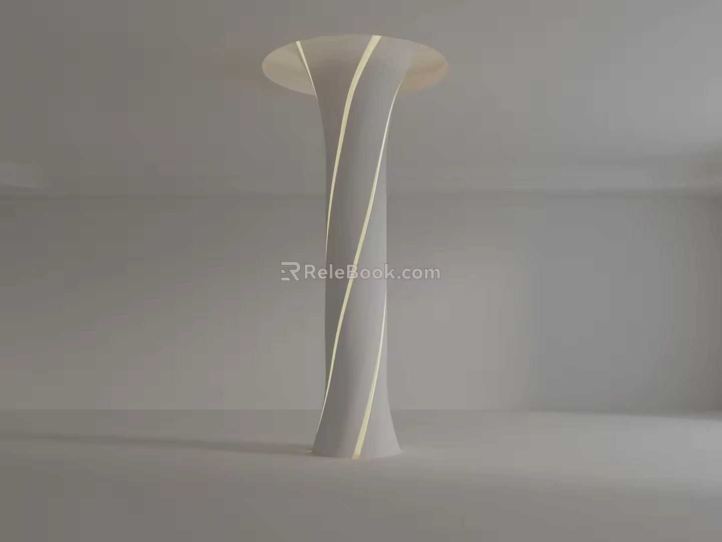 Modern Column Shaped Column 3d model