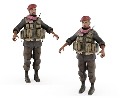 The Modern Soldier 3d model The Modern Soldier 3d model