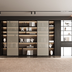 Italian Bookcase 3d model