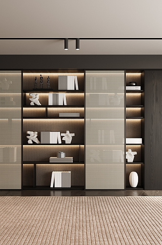 Italian Bookcase 3d model