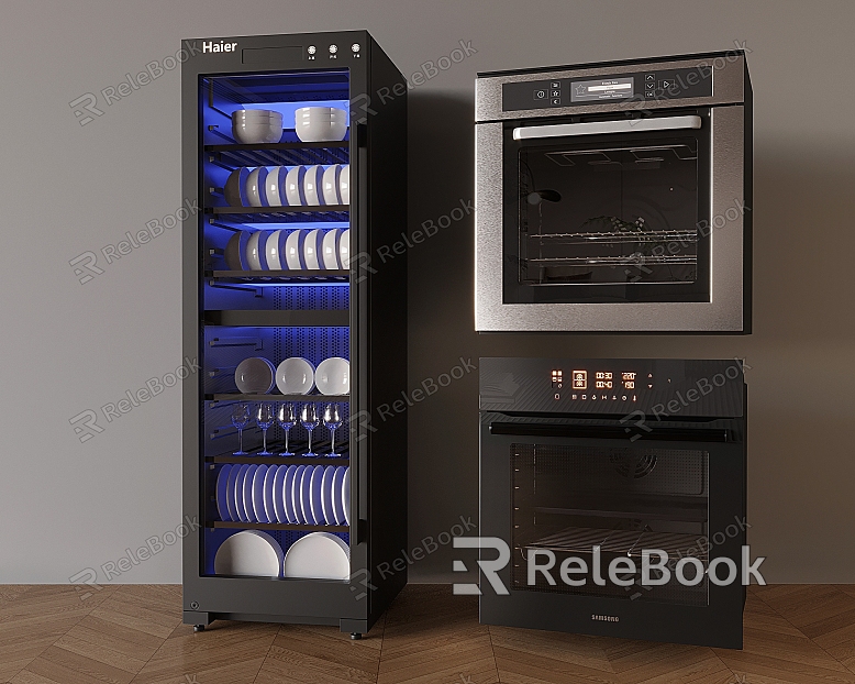 Modern intelligent disinfection cabinet model