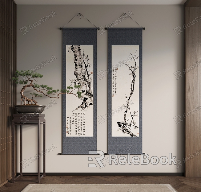 Hanging Painting Decorative Painting model