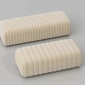 Modern Bed End Stool Fabric Bed End Stool Sofa Bench 3d model