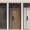 Modern Security Doors With Different Designs Colors And Textures For Home Safety