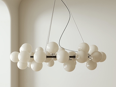 Nordic Middle Spherical Chandelier model