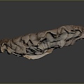 Modern hippocampus Human brain Human brain Brain structure 3d model