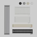 Modern Radiators With Various Designs And Colors For Home Heating
