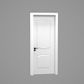 Wooden door 3d model