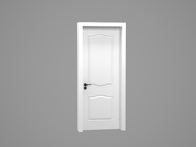 Wooden door 3d model