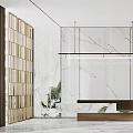 Modern Front Desk 3d model