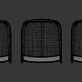 Modern Bar Stools With Light Wood Frames Woven Seats And Black Legs