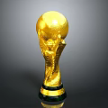 Trophy Inspired Golden Furniture Accent Piece For Modern Home Decor