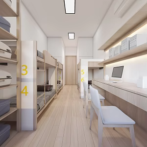 Modern 3d model