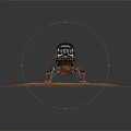 Modern Robot Warrior Robocop 3d model