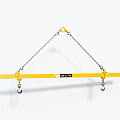 Modern hook chain spreader 3d model